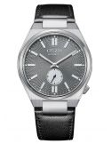 Zegarek klasyczny, casual męski Citizen Tsuyosa Small Second Mechanical NK5010-01H Grey na pasku