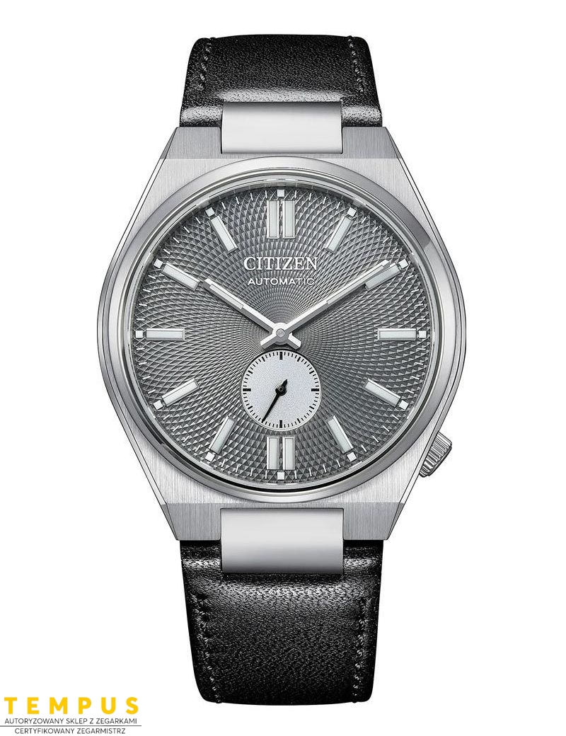 Zegarek klasyczny, casual męski Citizen Tsuyosa Small Second Mechanical NK5010-01H Grey na pasku Zegarek klasyczny, casual męski Citizen Tsuyosa Small Second Mechanical NK5010-01H Grey na pasku