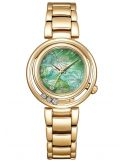 Zegarek fashion damski Citizen L Arcly Collection Moving Diamond Special Edition EM1113-82Y na bransolecie