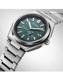 Zegarek klasyczny, casual męski Citizen Automatic Zenshin Titanium Small Second NJ0180-80X Green na bransolecie