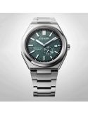 Zegarek klasyczny, casual męski Citizen Automatic Zenshin Titanium Small Second NJ0180-80X Green na bransolecie