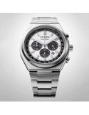Zegarek sportowy męski Citizen Super Titanium Chronograph CA4610-85A White na bransolecie