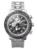 Zegarek lotniczy męski Citizen Promaster Sky Radio Controlled Nothern Hemisphere BY3006-53H na bransolecie stalowej