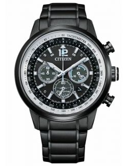 Citizen Chronograph Eco-Drive Pilot CA4475-89E Black