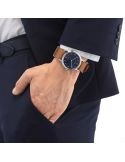 Zegarek klasyczny męski Citizen Leather BJ6501-10L na pasku