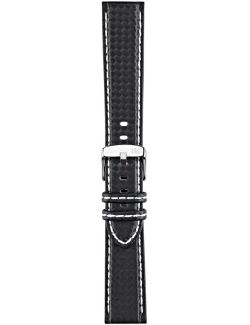 Pasek Morellato Biking Techno Carbonio 22 mm A01U3586977817CR22 - MORELLATO - paski i bransolety do zegarków
