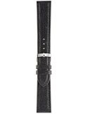 Pasek Morellato Auris Cuoio Rustico Nero 22 mm A01X4935C20019CR22 - MORELLATO - paski i bransolety do zegarków