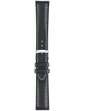 Pasek Morellato Castagno Grana Calf Black 22 mm A01U3687934019CR22 - MORELLATO - paski i bransolety do zegarków