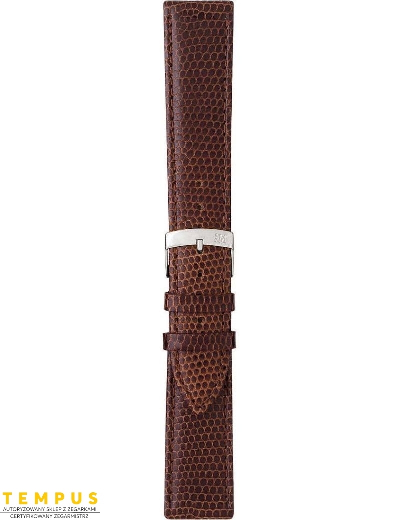 Pasek Morellato Ibiza Lizard Calf Marrone Scuro 16 mm A01X3266773032CR16 - MORELLATO - paski i bransolety do zegarków Pasek Morellato Ibiza Lizard Calf Marrone Scuro 16 mm A01X3266773032CR16 - MORELLATO - paski i bransolety do zegarków