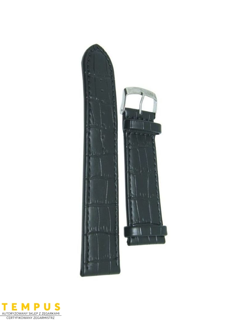 Pasek Morellato Juke Alligatore Calf Opaco Nero 22 mm A01X4934A95019CR22 - MORELLATO - paski i bransolety do zegarków Pasek Morellato Juke Alligatore Calf Opaco Nero 22 mm A01X4934A95019CR22 - MORELLATO - paski i bransolety do zegarków