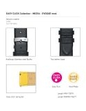 Pasek Morellato Micra-Evoque EC Nappa Black 8 mm A01X5200875019CR08 - MORELLATO - paski i bransolety do zegarków