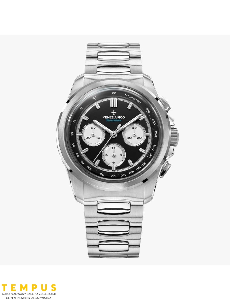 Zegarek sportowy męski Venezianico Bucintoro Tricompax 42 8221511C - Zegarki VENEZIANICO Zegarek sportowy męski Venezianico Bucintoro Tricompax 42 8221511C - Zegarki VENEZIANICO