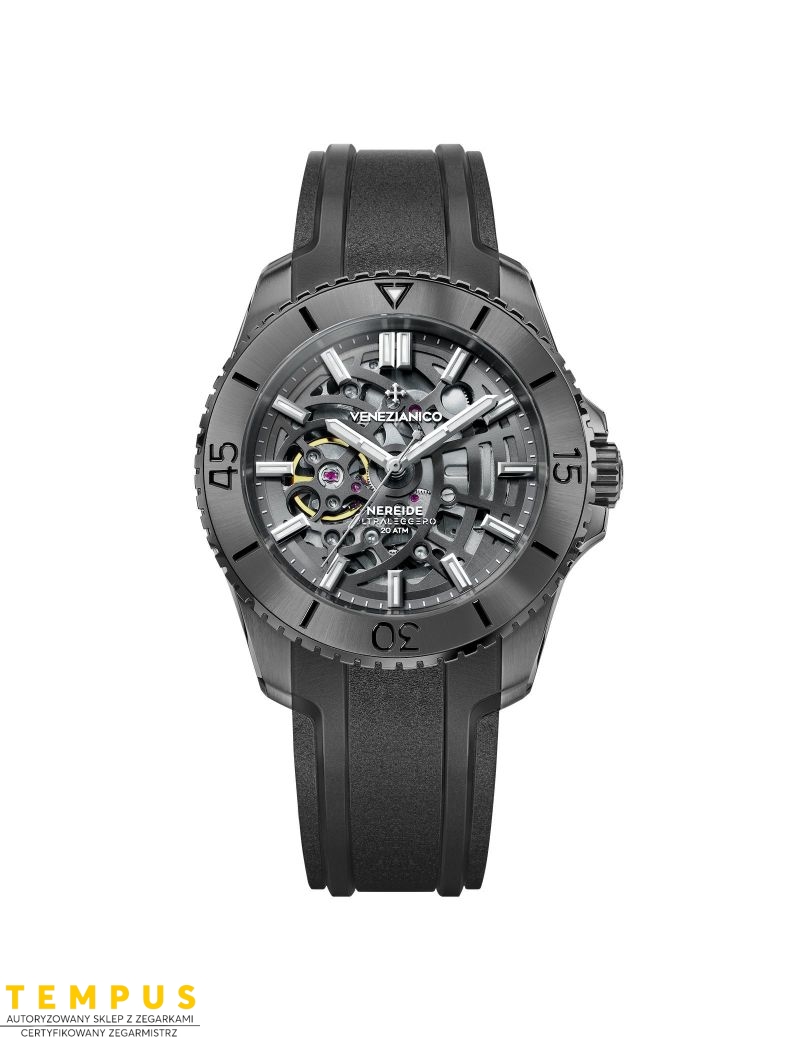 Zegarek sportowy męski Venezianico Nereide Ultraleggero 42 3921509 - Zegarki VENEZIANICO