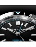 Zegarek sportowy męski Venezianico Nereide 42 GMT Ceratung™ 4821501C - Zegarki VENEZIANICO
