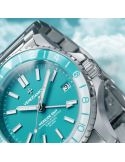Zegarek sportowy męski Venezianico Nereide 39 GMT Cielo 3521505C - Zegarki VENEZIANICO