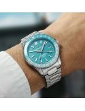 Zegarek sportowy męski Venezianico Nereide 39 GMT Cielo 3521505C - Zegarki VENEZIANICO