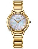 Zegarek fashion damski Citizen L Arcly Collection Arising EM1092-64D na bransolecie