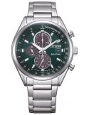 Zegarek sportowy męski Citizen Racing Chrono CA0459-79X na bransolecie
