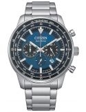 Zegarek lotniczy męski Citizen Aviation Telemeter Chronograph CA4500-91L na bransolecie