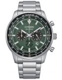 Zegarek lotniczy męski Citizen Aviation Telemeter Chronograph CA4500-91X na bransolecie