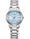 Zegarek klasyczny damski Citizen Ladies Modern Dress FE1241-71L Ice Blue na bransolecie