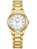 Zegarek klasyczny damski Citizen Ladies Modern Dress FE1242-78D na bransolecie