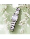 Zegarek klasyczny damski Citizen Lady Square EW5600-87D na bransolecie