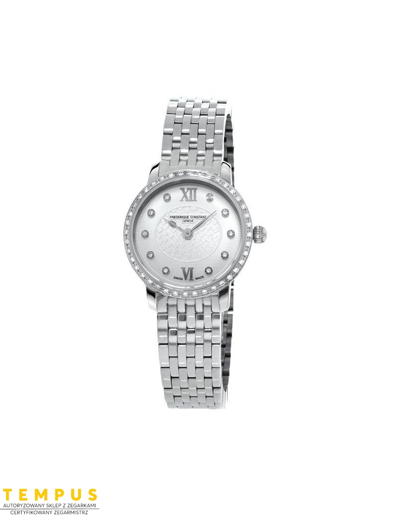 Frederique Constant Slimline Ladies Mini FC-200WHDSD6B - Zegarki FREDERIQUE CONSTANT Frederique Constant Slimline Ladies Mini FC-200WHDSD6B - Zegarki FREDERIQUE CONSTANT