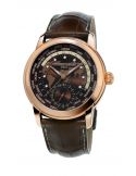 Frederique Constant Manufacture Worldtimer FC-718BRWM4H4 - Zegarki FREDERIQUE CONSTANT
