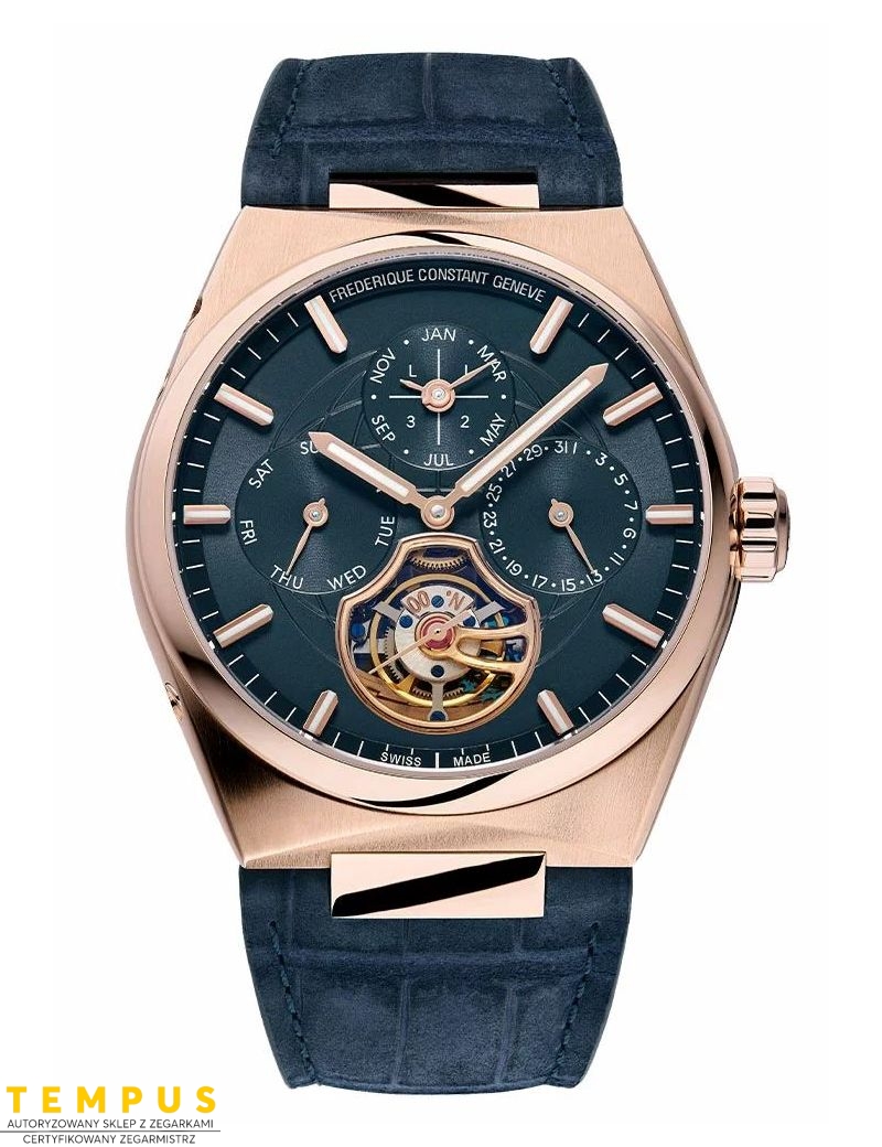 Frederique Constant Highlife Tourbillon Perpetual Calendar Manufacture Limited Edition FC-975BL4NH9 - Zegarki FREDERIQUE CONSTANT Frederique Constant Highlife Tourbillon Perpetual Calendar Manufacture Limited Edition FC-975BL4NH9 - Zegarki FREDERIQUE CONSTANT