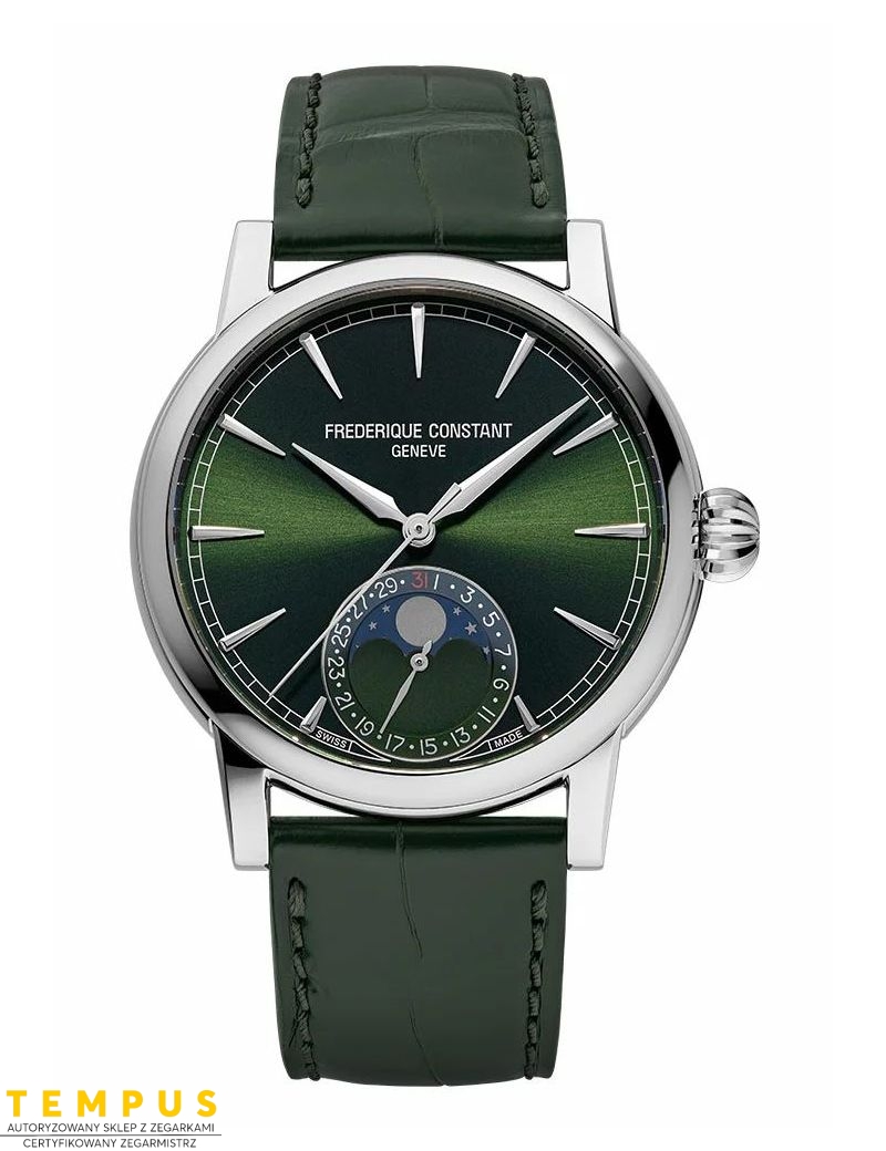 Frederique Constant Classic Moonphase Date Manufacture FC-716GR3H6 - Zegarki FREDERIQUE CONSTANT Frederique Constant Classic Moonphase Date Manufacture FC-716GR3H6 - Zegarki FREDERIQUE CONSTANT