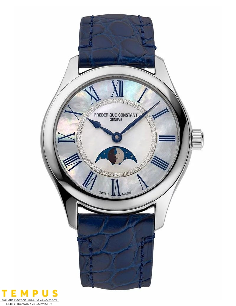 Frederique Constant Classics Elegance Luna FC-331MPWND3B6 - Zegarki FREDERIQUE CONSTANT Frederique Constant Classics Elegance Luna FC-331MPWND3B6 - Zegarki FREDERIQUE CONSTANT