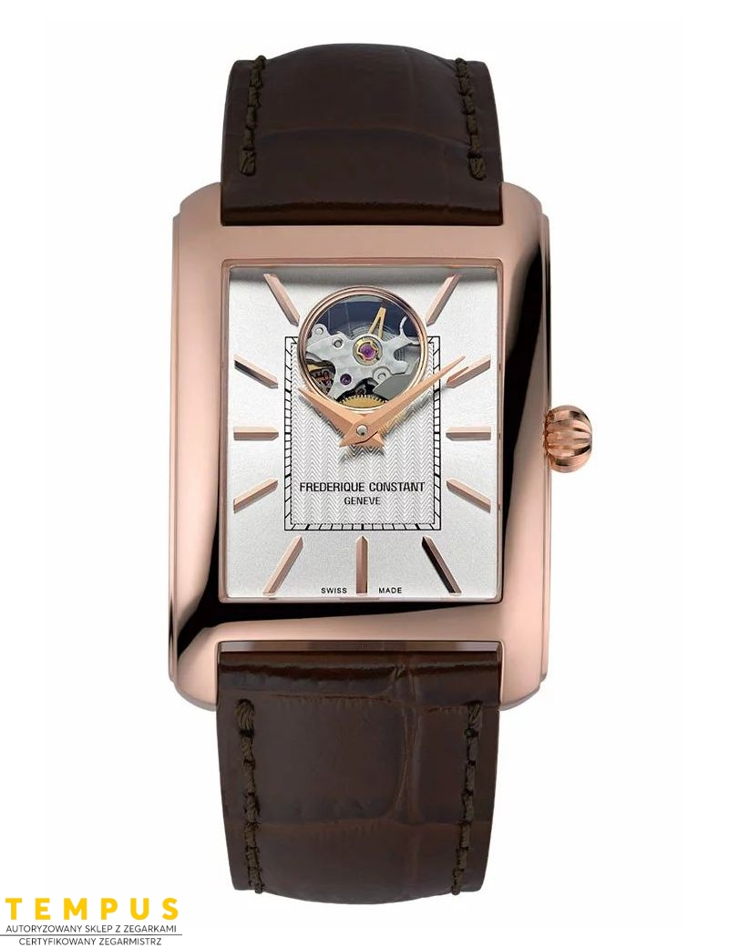 Frederique Constant Classics Carre Heart Beat Automatic FC-311S4C4 - Zegarki FREDERIQUE CONSTANT