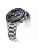 Zegarek sportowy, lotniczy męski Citizen JY8078-52L Promaster Blue Angels Eco-Drive na bransolecie