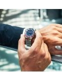 Zegarek sportowy męski Citizen Series 8 880 GMT Automatic Pepsi NB6030-59L na bransolecie