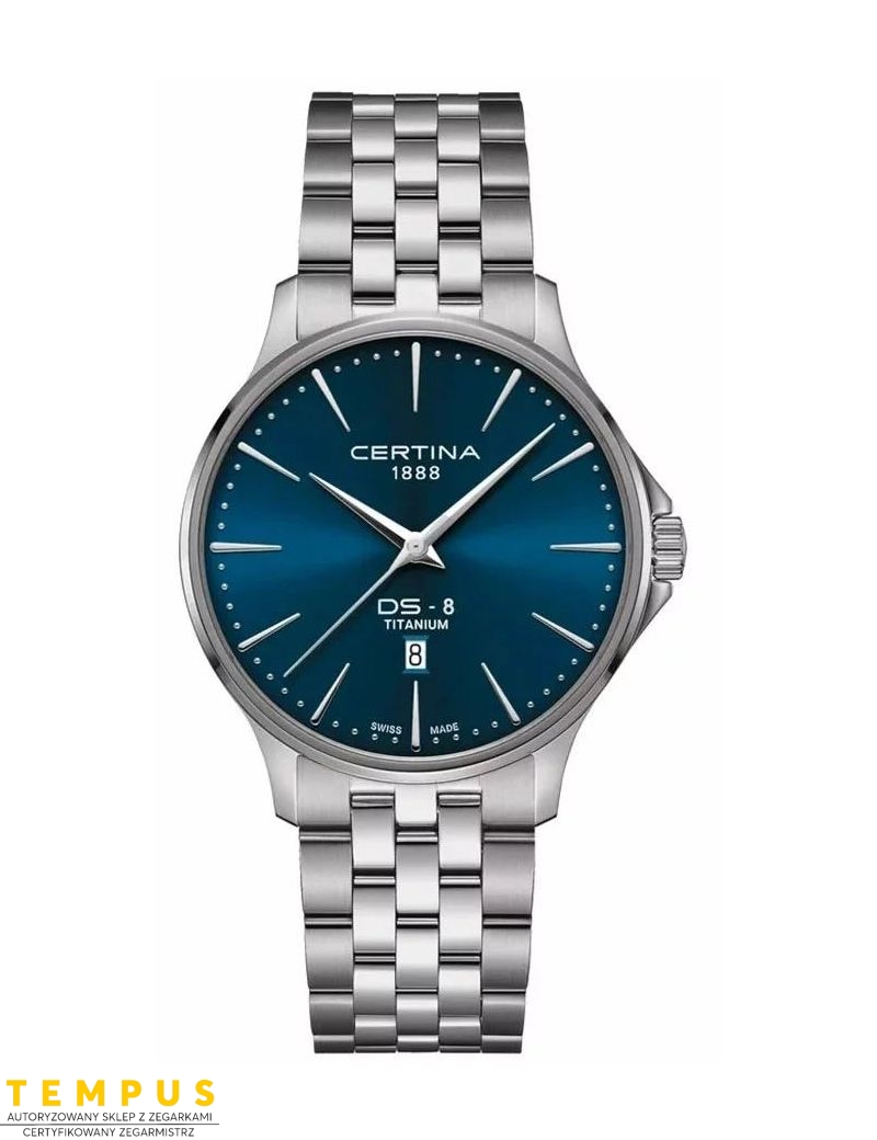 Certina DS-8 Gent C045.410.44.041.00 Titanium - Zegarki CERTINA