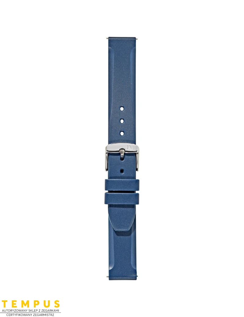 Pasek Morellato Lugano EC Go mma Blue 18 mm A01X5183556061CR18 - MORELLATO - paski i bransolety do zegarków