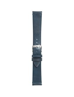 Pasek Morellato Simple EC Cuoio Blue 18 mm A01X5188C23062CR18 - MORELLATO - paski i bransolety do zegarków
