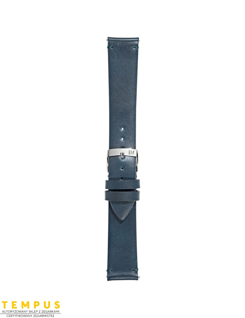 Pasek Morellato Simple EC Cuoio Blue 18 mm A01X5188C23062CR18 - MORELLATO - paski i bransolety do zegarków Pasek Morellato Simple EC Cuoio Blue 18 mm A01X5188C23062CR18 - MORELLATO - paski i bransolety do zegarków