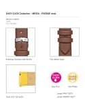 Pasek Morellato Micra-Evoque EC Brown 10 mm A01X5200875134CR10 - MORELLATO - paski i bransolety do zegarków