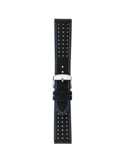 Pasek Morellato Sumo Cuoio WR Nero/Blu 20 mm A01X5485D37865CR20