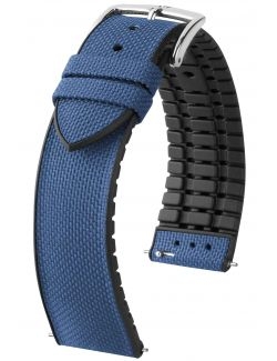Pasek HIRSCH Arne L Animal Free materiałowo kauczukowy 18 mm 0925090080-2-18
