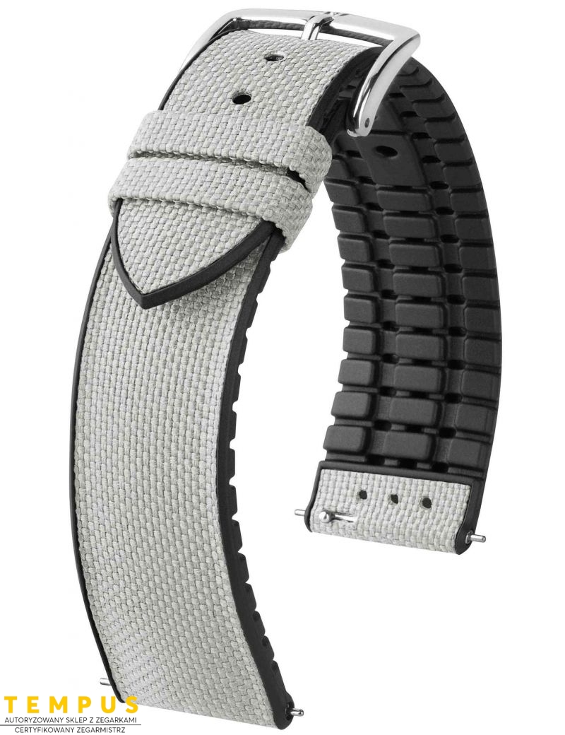 Pasek HIRSCH Arne L Animal Free 0925090030-2-18 materiałowo kauczukowy 18 mm - HIRSCH - paski do zegarków