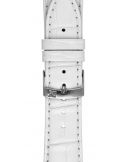 Pasek Morellato Extra EC Alligatore Calf White 22 mm A01X5201656017CR22 - MORELLATO - paski i bransolety do zegarków