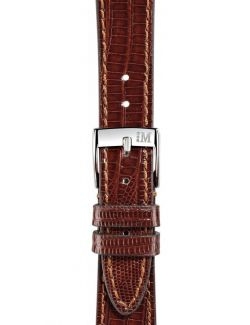 Pasek Morellato Classico Cucito Tejus Marrone 18 mm A01U2213041034CR18 - MORELLATO - paski i bransolety do zegarków