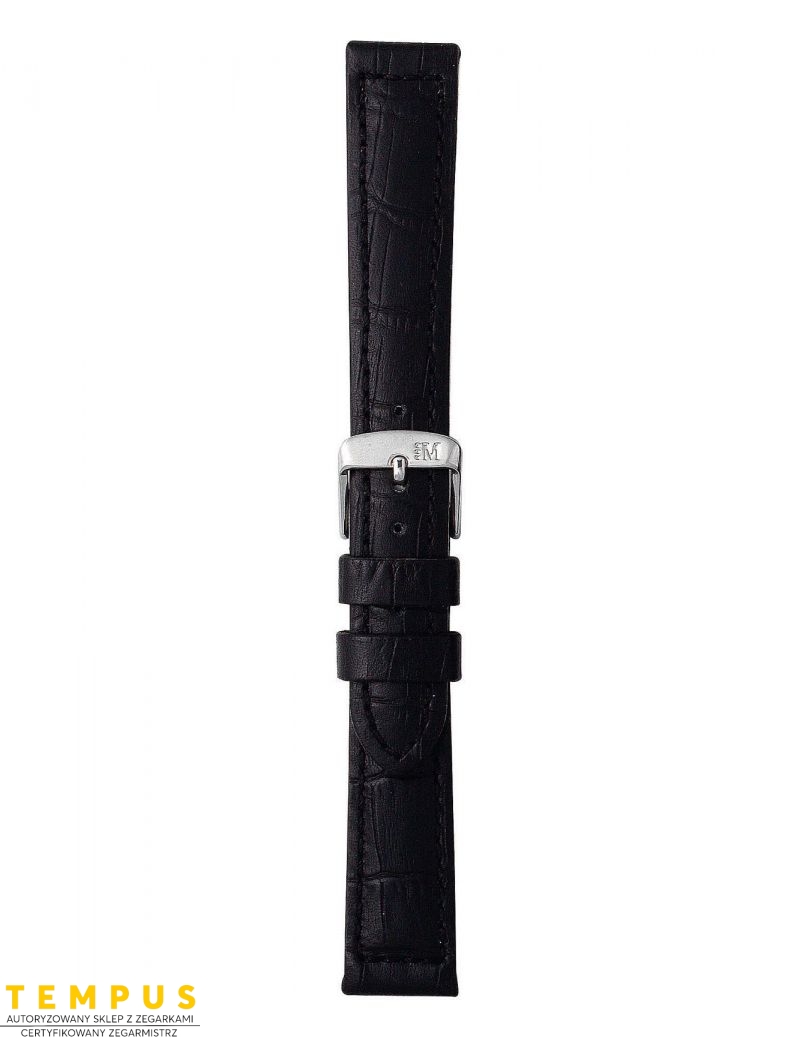 Pasek Morellato Botero Alligator Black 18 mm A01U2226480019CR18 - MORELLATO - paski i bransolety do zegarków Pasek Morellato Botero Alligator Black 18 mm A01U2226480019CR18 - MORELLATO - paski i bransolety do zegarków