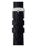 Pasek Morellato Botero Alligator Black 18 mm A01U2226480019CR18 - MORELLATO - paski i bransolety do zegarków