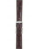 Pasek Morellato Botero Alligator Marrone Scuro 18 mm A01U2226480032CR18 - MORELLATO - paski i bransolety do zegarków