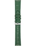 Pasek Morellato Bolle Vitello Stampa Alligatore Verde 20 mm A01X2269480072CR20 - MORELLATO - paski i bransolety do zegarków