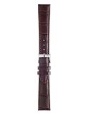 Pasek Morellato Bolle Alligator Burg 18 mm A01X2269480181CR18 - MORELLATO - paski i bransolety do zegarków